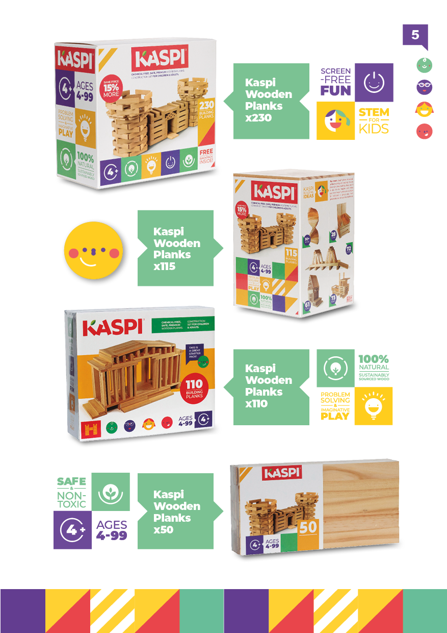 Hoja del catálogo Kaspi