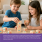 Cube’s 40mm Montessori inspired, (Cursive) x24, wooden tray