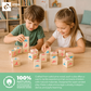 Cube’s 40mm Montessori inspired, (Cursive) x24, wooden tray