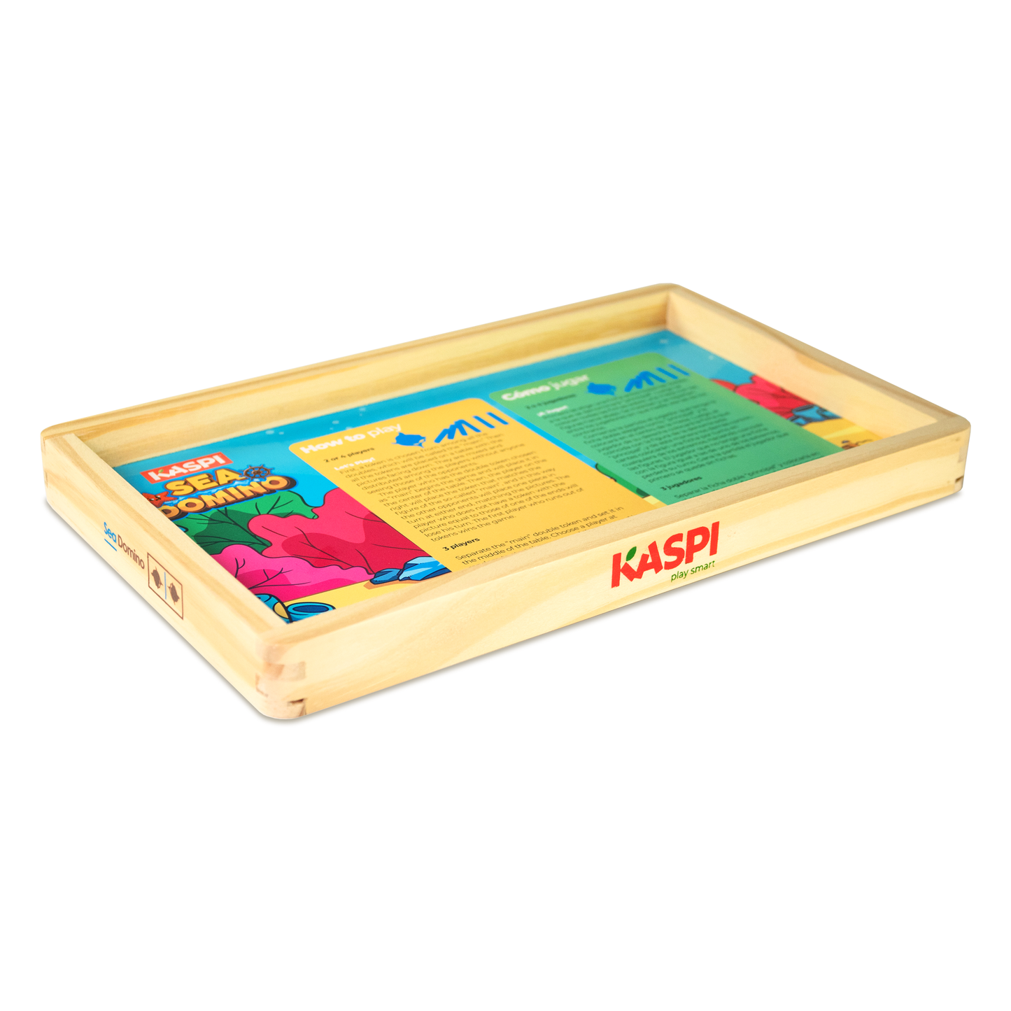 Kaspi Sea Domino x28 wooden tray