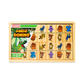 Kaspi Jungle Domino x28 wooden tray