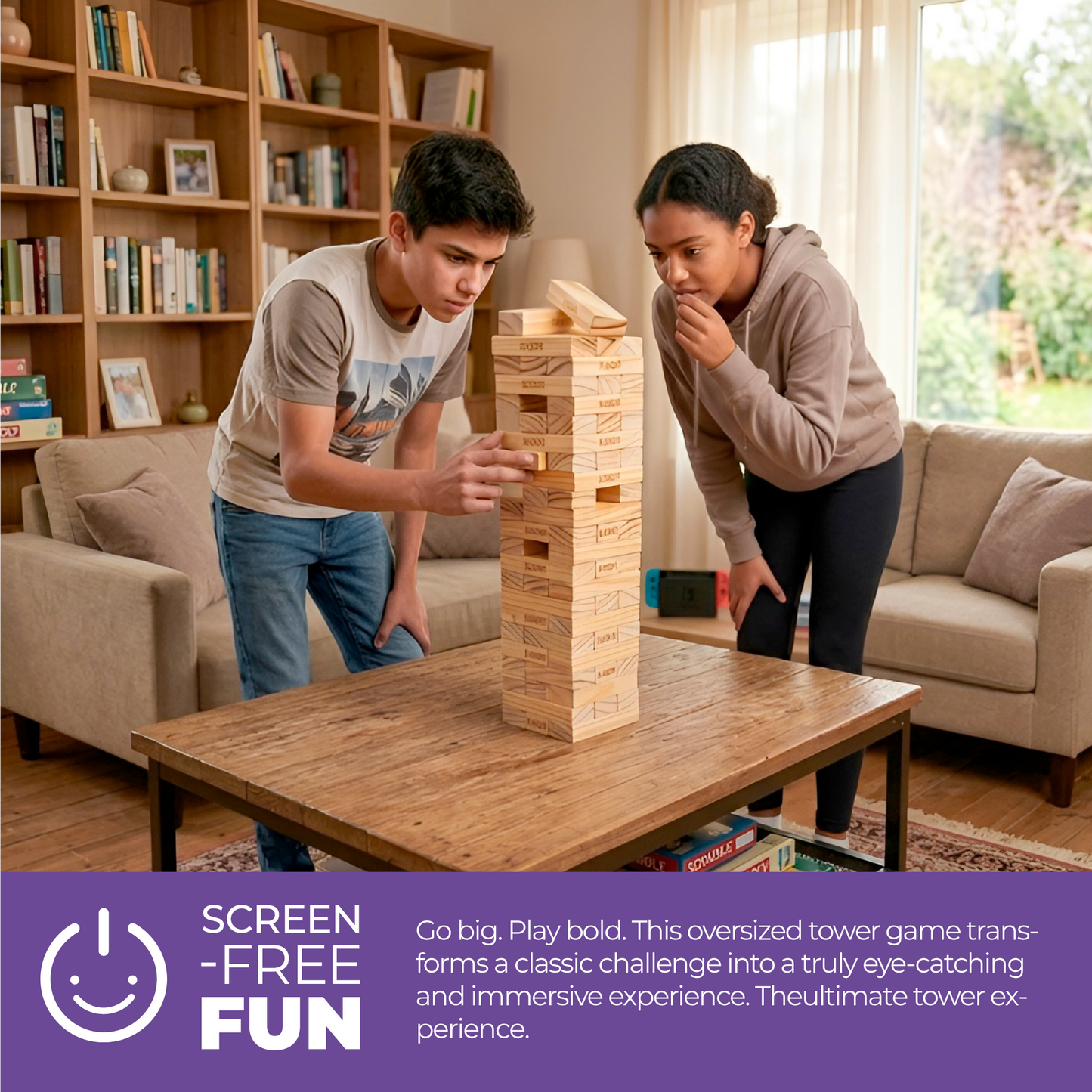 Giant Tower x54, Cardboard box
