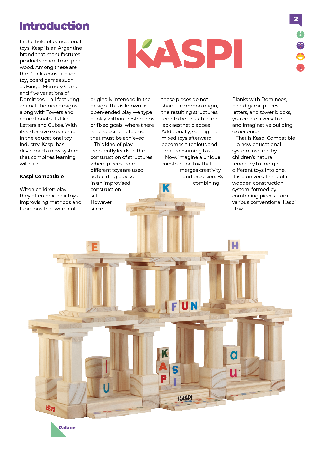 Hoja del catálogo Kaspi