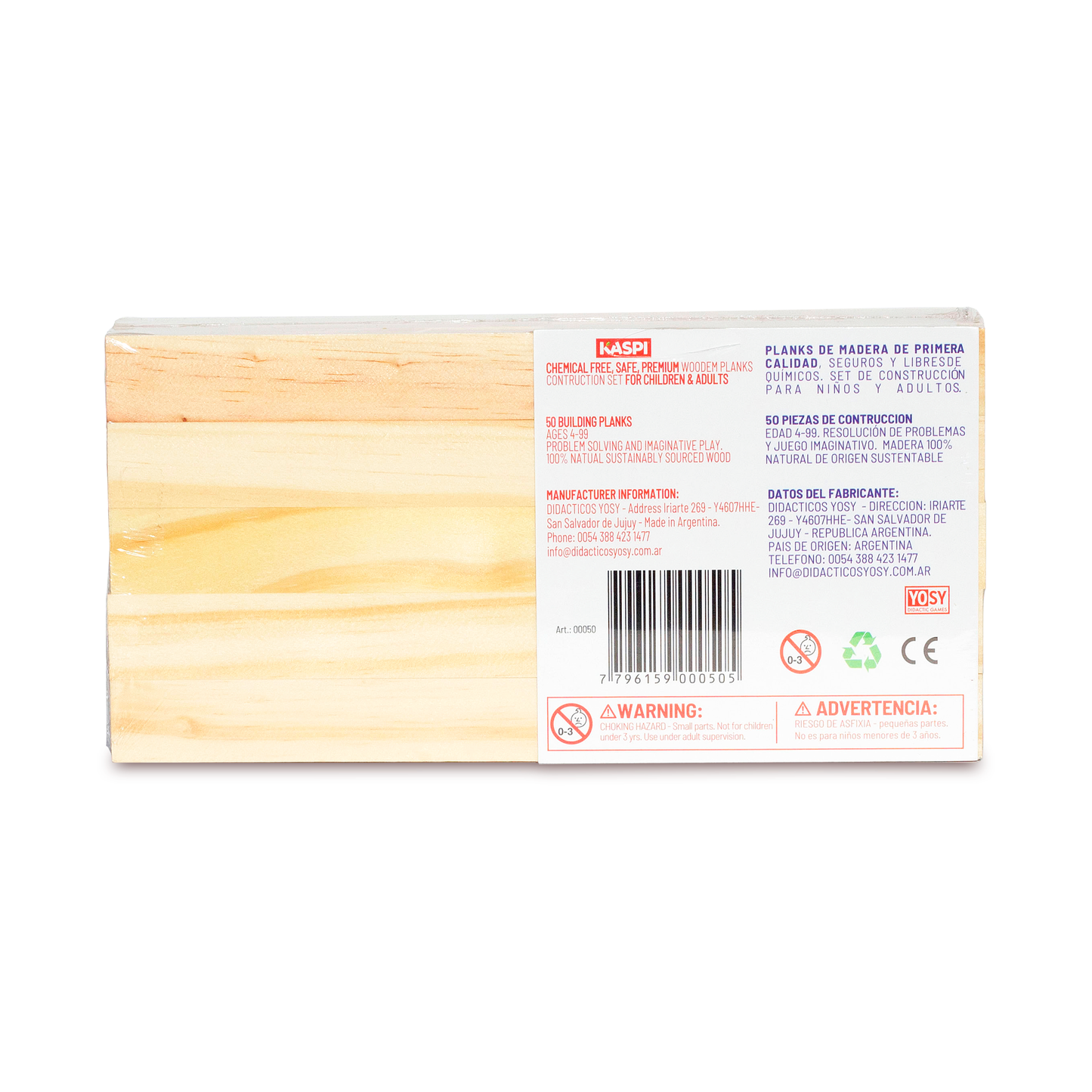 Kaspi Wooden Planks x50