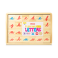 Playing With Letters 40mm Montessori inspired, (Cursive) x72 Wooden tray