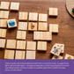 Kaspi Animals Memory Game x48, wooden box w/acrylic lid