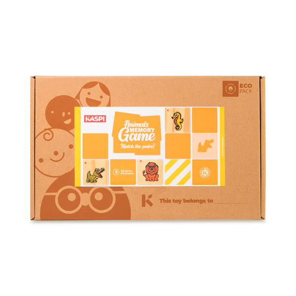 Kaspi Animals Memory Game x48, Ecobox