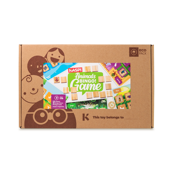 Kaspi Animals Bingo Game x35, Ecobox