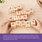 Cube’s 36mm Montessori inspired, (Print) x24, wooden tray