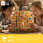 Cube’s 36mm Montessori inspired, (Print) x24, wooden tray