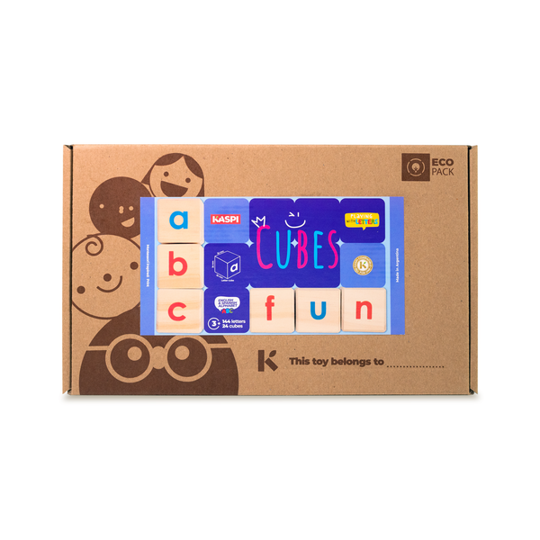 Cube’s 36mm Montessori inspired, (Print) x 24, Ecobox