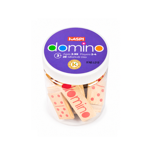 Kaspi Domino x28 plastic jar