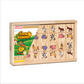 Kaspi Farm Domino x28 wooden box w/acrylic lid