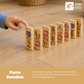 Kaspi Farm Domino x28 wooden box w/acrylic lid