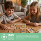 Kaspi Farm Domino x28 wooden box w/acrylic lid