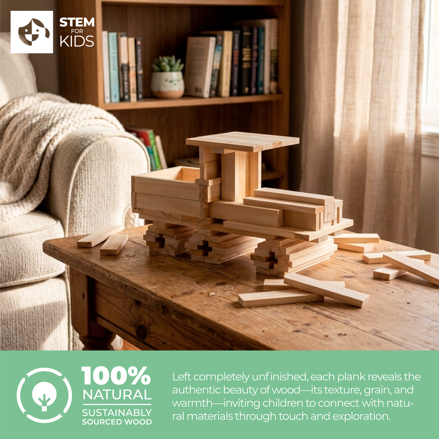 Kaspi Wooden Planks x115