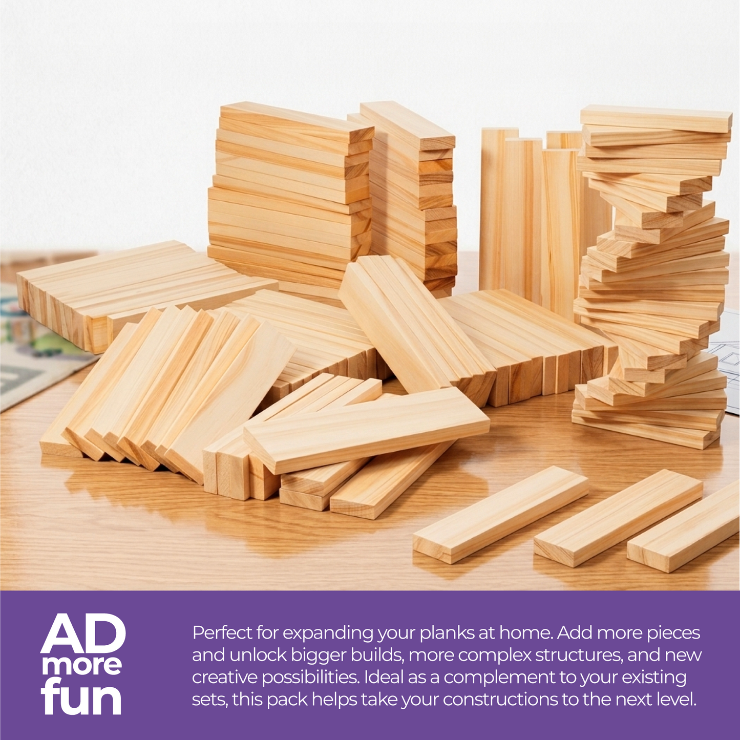 Kaspi Wooden Planks x50