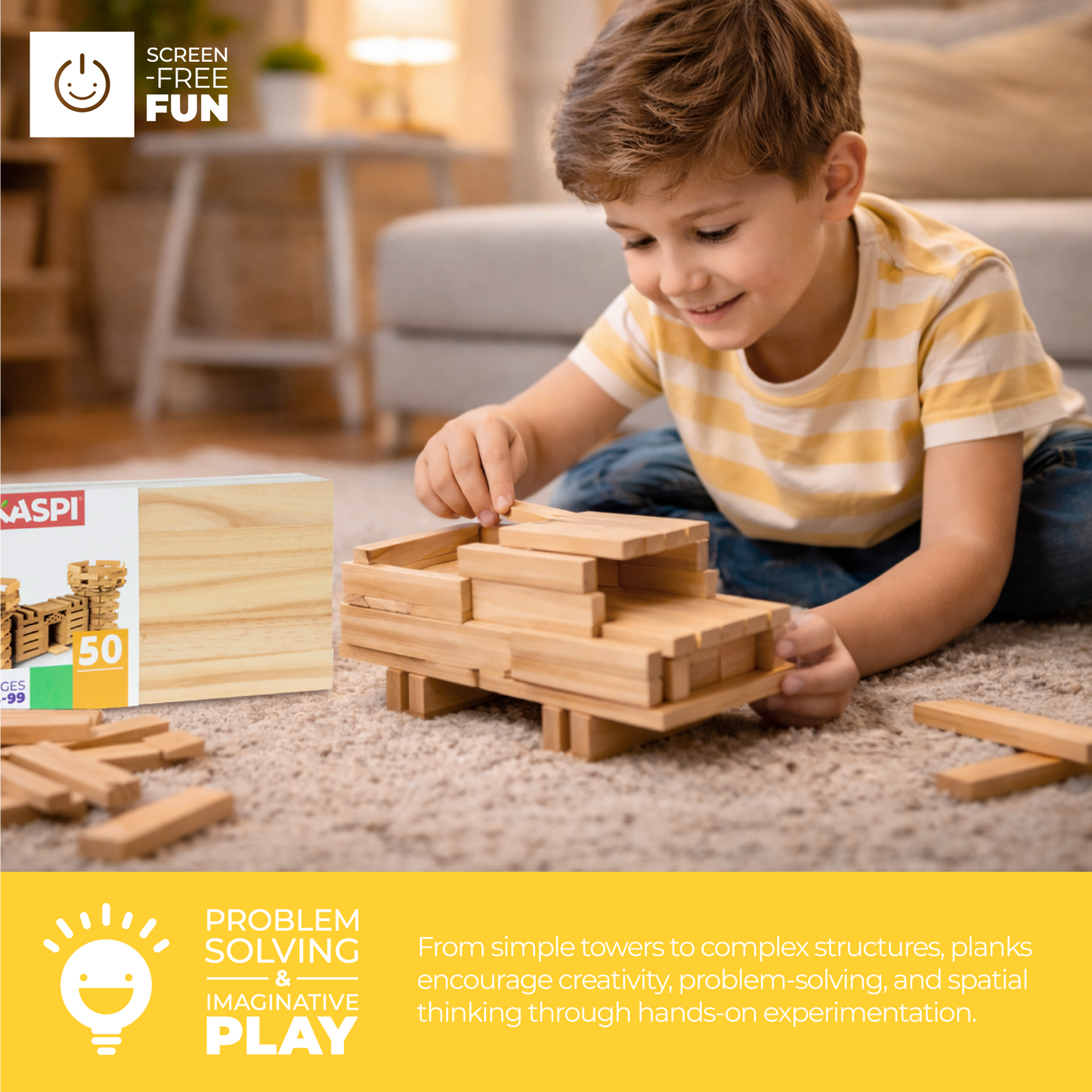 Kaspi Wooden Planks x50