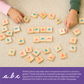 Playing With Letters 24mm Montessori inspired, (Cursive) x72 plastic jar