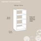Kaspi Shelf – Small Expandable
