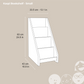 Kaspi Bookshelf – Small