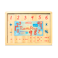 Playing With Numbers 36mm Montessori inspired, (Cursive) x72 Wooden tray